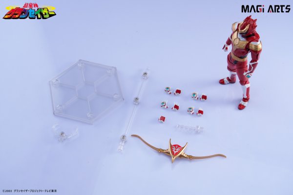 画像1: MAGI ARTS 超星神グランセイザー セイザータリアス アクションフィギュア (1)