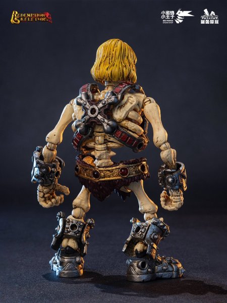 画像10: Yototoy YTSS-004 骸骨狂戦士 1/12スケール 可動フィギュア (10)