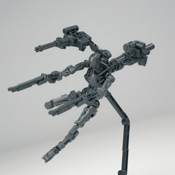 画像22: SHEIK MAINLAND 3 min projectシリーズ ゼンティネル 1/18スケールプラスチックモデルキット (レッド / ブラック / グレー / ホワイト / シルバー) (22)
