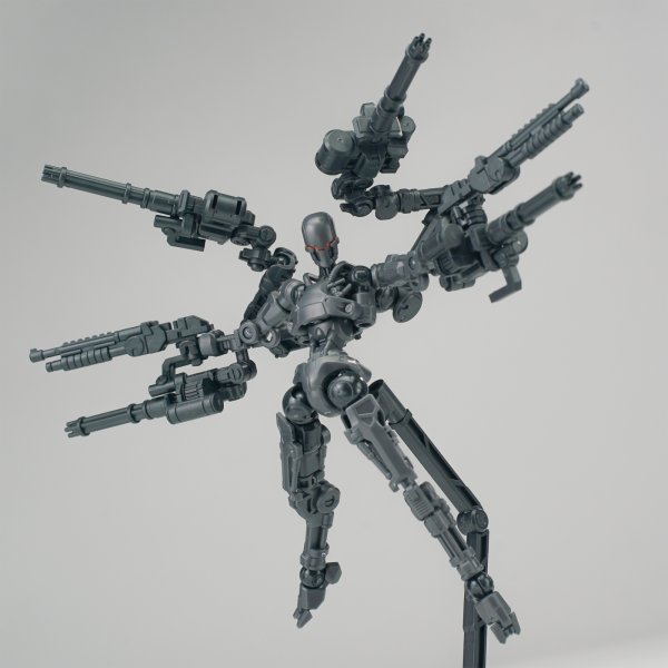画像23: SHEIK MAINLAND 3 min projectシリーズ ゼンティネル 1/18スケールプラスチックモデルキット (レッド / ブラック / グレー / ホワイト / シルバー) (23)