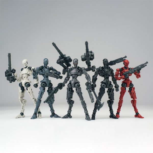画像1: SHEIK MAINLAND 3 min projectシリーズ ゼンティネル 1/18スケールプラスチックモデルキット (レッド / ブラック / グレー / ホワイト / シルバー) (1)