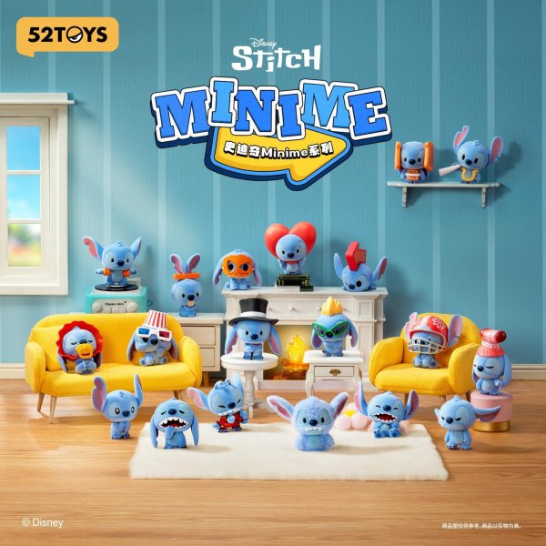 画像1: 52TOYS BLINDBOX スティッチミニミー (18個入り1BOX) (1)