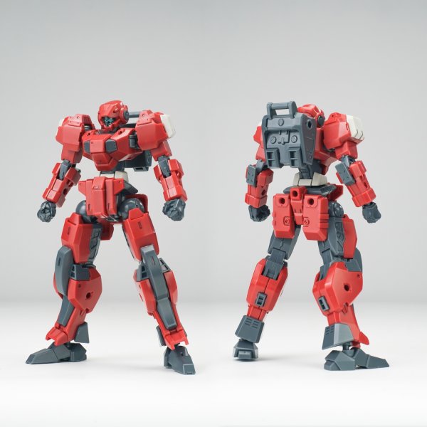 画像2: SHEIK MAINLAND ULTRA ACTION TROOPERシリーズ V-gilante(ヴィジラント) 1/144スケールプラスチックモデルキット (レッド / ブラック / ブルー / グリーン / ホワイト) (2)
