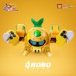 画像2: YI LI CHUANG WAN Fruity ROBO(フルーティーロボ) QROBO Pineapple Slasher(パイナップル・スラッシャー) プラスチックモデルキット (2)