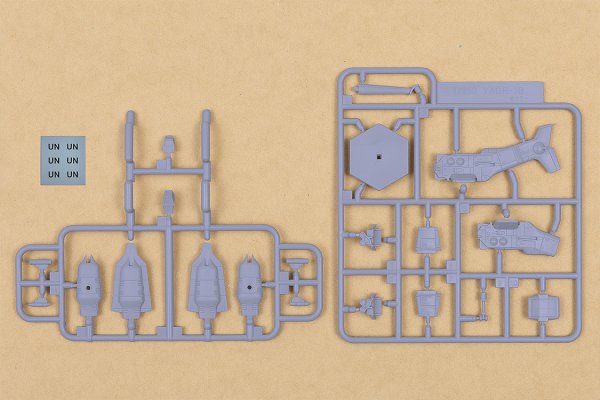 画像7: SYUTO Tiny Scale 1/350 『ヱヴァンゲリヲン新劇場版』 近接航空支援用垂直離着陸対地攻撃機 YAGR-3B (7)