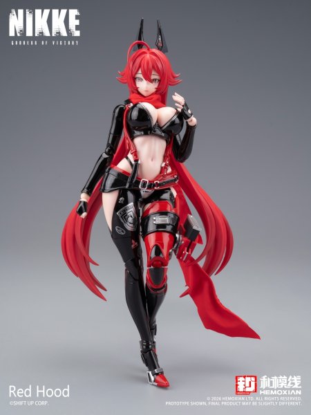 画像2: 『勝利の女神:NIKKE』 レッドフード 1/12プラスチックキット (2)