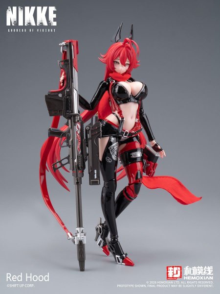 画像21: 『勝利の女神:NIKKE』 レッドフード 1/12プラスチックキット (21)