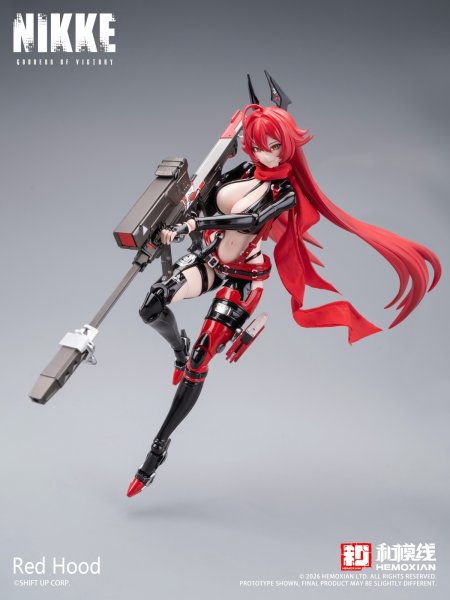 画像13: 『勝利の女神:NIKKE』 レッドフード 1/12プラスチックキット (13)
