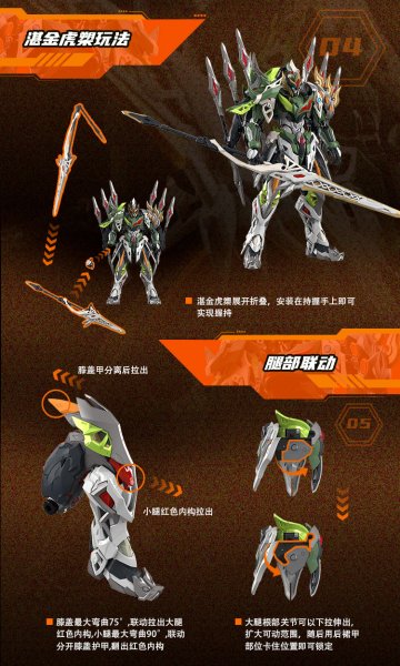 画像12: MOTOR NUCLEAR MNP-XH17 馬超(ばちょう) プラスチックモデルキット (12)