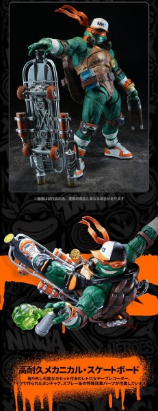 画像23: HEATBOYS HB0105 ティーンエイジ・ミュータント・ニンジャ・タートルズ ミケランジェロ 合金可動フィギュア (豪華版 / 標準版) (23)