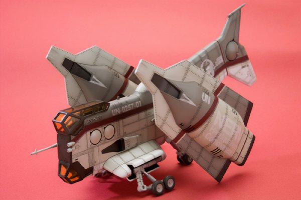 画像5: 【再販】『ヱヴァンゲリヲン新劇場版』 要人輸送用ネルフ司令官専用垂直離着陸機 (5)
