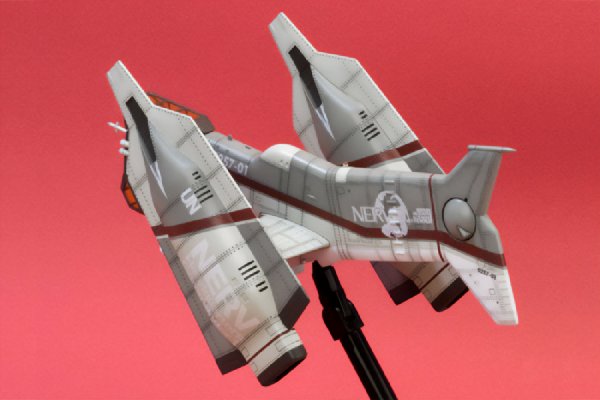 画像4: 【再販】『ヱヴァンゲリヲン新劇場版』 要人輸送用ネルフ司令官専用垂直離着陸機 (4)