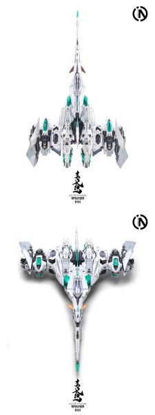 画像11: IN ERA+ AZURE FALCON(アジュアファルコン) プラスチックモデルキット (11)