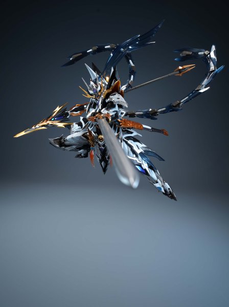 画像8: MOTOR NUCLEAR MNP-XH05WA 趙雲 威武Ver. プラスチックモデルキット (8)