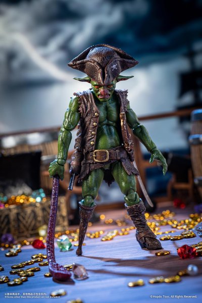 画像10: HopDo Toys ゴブリン族シリーズ 海賊ゴブリン 1/12スケール可動フィギュア (10)