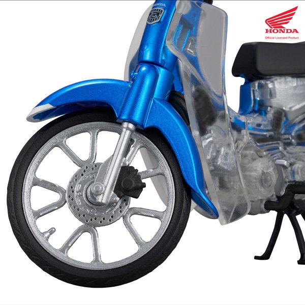 画像8: KAITANICS Honda スーパーカブ110 (グリントウェーブブルーメタリック / バージンベージュ / クラシカルホワイト / タスマニアグリーンメタリック) (8)