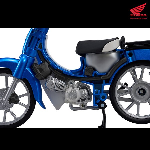画像11: KAITANICS Honda スーパーカブ110 (グリントウェーブブルーメタリック / バージンベージュ / クラシカルホワイト / タスマニアグリーンメタリック) (11)
