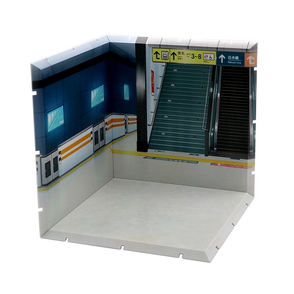 画像7: じおらまんしょん150 (戦場Ver.3 / 駅構内 / 【2次再販】夜桜) (7)