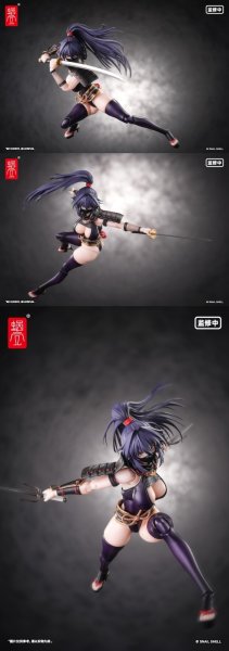 画像11: SNAIL SHELL(蝸之殻) RPGEX-10 女忍者 裂風 1/12スケール可動フィギュア (11)