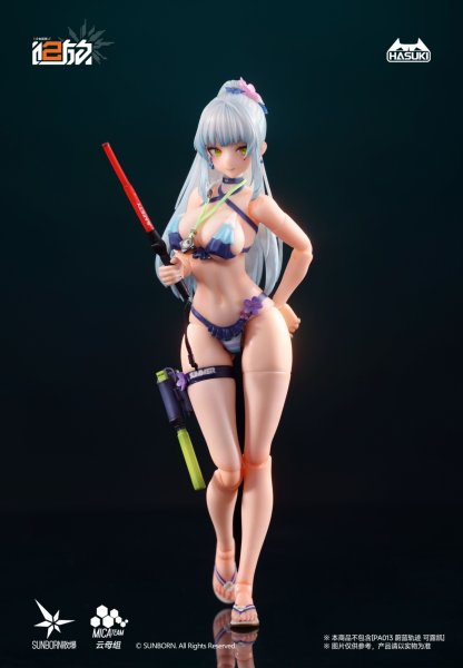 画像3: HASUKI POCKET ARTSシリーズ PA013 ドールズフロントライン2:エクシリウム クルカイ 1/12スケール可動フィギュア オプションパーツセット (A / B) (3)