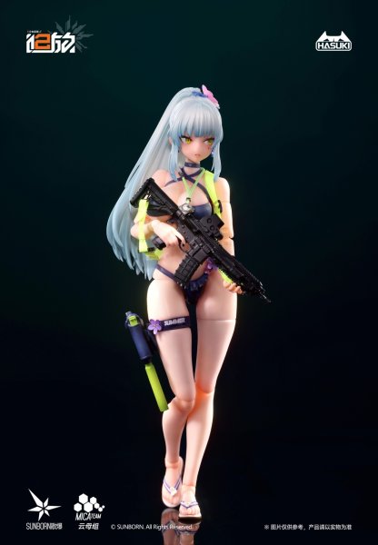 画像24: HASUKI POCKET ARTSシリーズ PA013 ドールズフロントライン2:エクシリウム クルカイ 1/12スケール可動フィギュア (豪華版 / 通常版) (24)