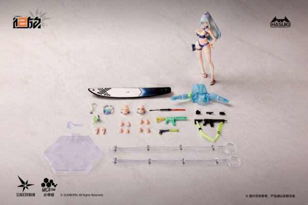 画像19: HASUKI POCKET ARTSシリーズ PA013 ドールズフロントライン2:エクシリウム クルカイ 1/12スケール可動フィギュア (豪華版 / 通常版) (19)