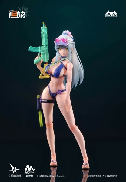 画像13: HASUKI POCKET ARTSシリーズ PA013 ドールズフロントライン2:エクシリウム クルカイ 1/12スケール可動フィギュア (豪華版 / 通常版) (13)