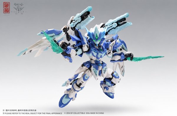 画像5: ZEN Of Collectible(蔵道模型) CD-TGM-02C TGM 天罰 ブルー限定版 (5)