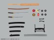 画像3: 【再販】プリプラ フィギュアの武器 武士の嗜み (3)