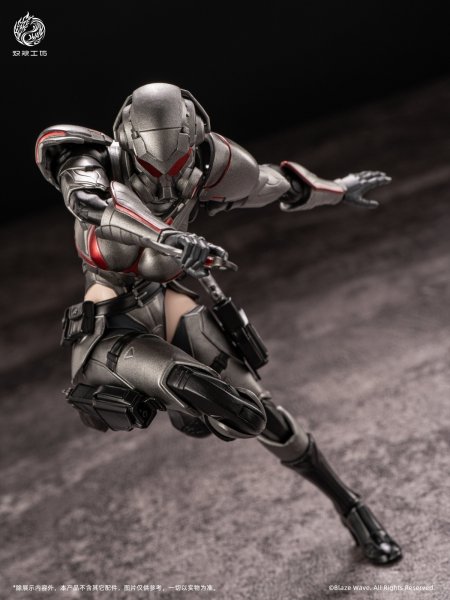 画像13: BLAZE WAVE ワルキューレ ブリュンヒルド 1/12スケール可動フィギュア (13)