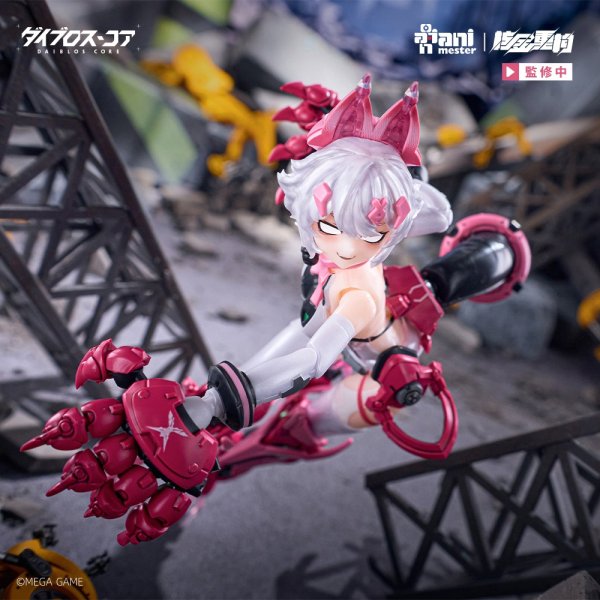 画像14: 核金重構(Nuclear Gold Reconstruction) ダイブロス・コア リンクス 1/12 プラスチックモデルキット (14)