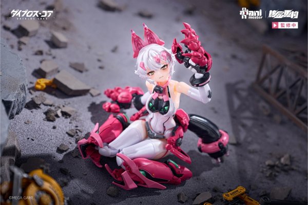 画像20: 核金重構(Nuclear Gold Reconstruction) ダイブロス・コア リンクス 1/12 プラスチックモデルキット (20)