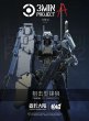 画像3: SHEIK MAINLAND 3 min project(スリーミニッツプロジェクト)シリーズ FENRIR(フェンリル)狙撃型 1/18スケールプラスチックモデルキット (グリーン / ブルー / ライトイエロー / グレー / ホワイト / ブラック) (3)